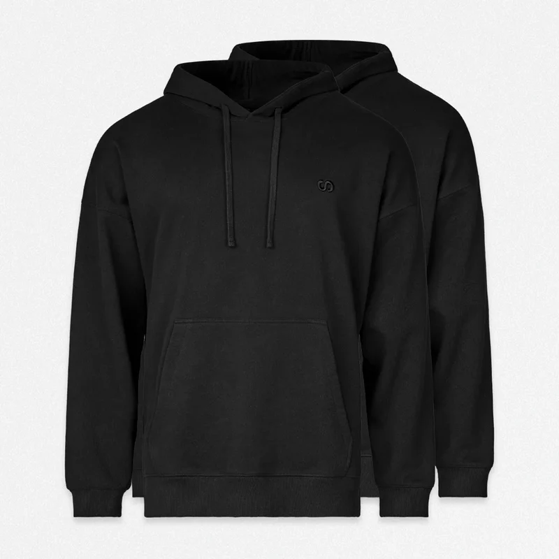 Hoodie Herren | Schwarz