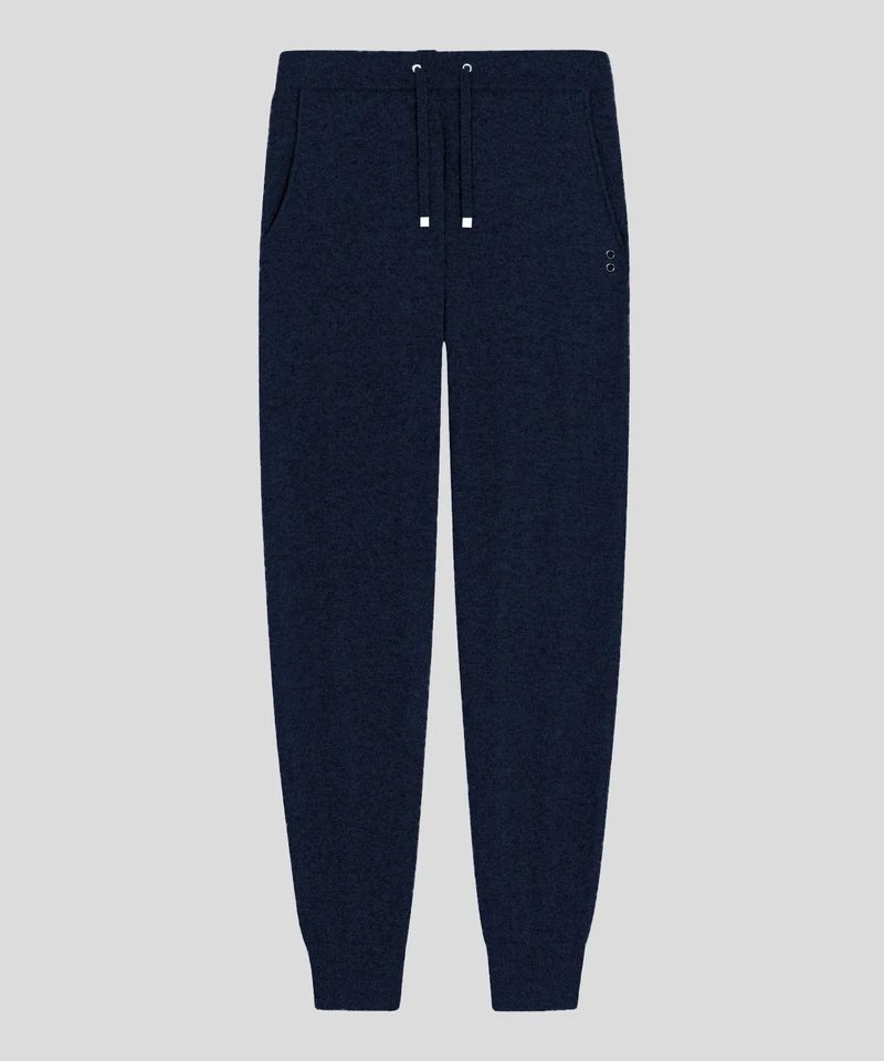 Cashmere Pants: Navy