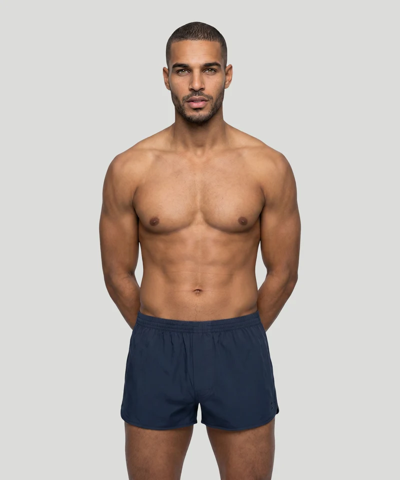 Marathon Boxer Shorts: Navy