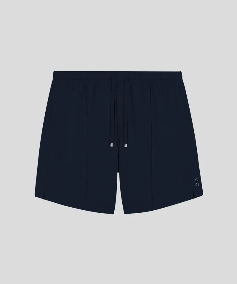 Cotton-Modal Home Shorts: Navy