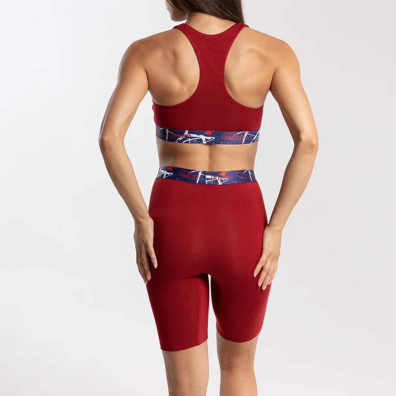 Biker High Waisted Muralist 5-Pack