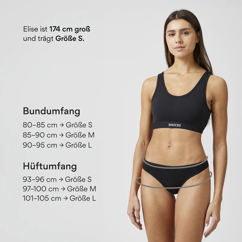 Brazilian Slips | Schwarz
