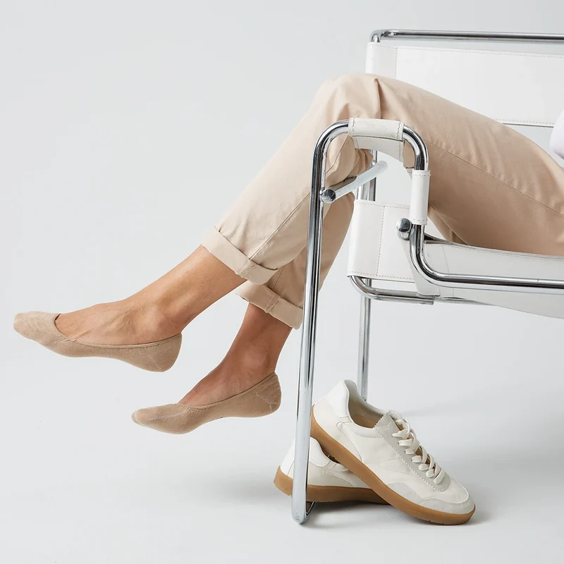 Loafer Socken | Weiß