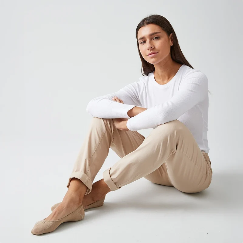 Loafer Socken | Weiß