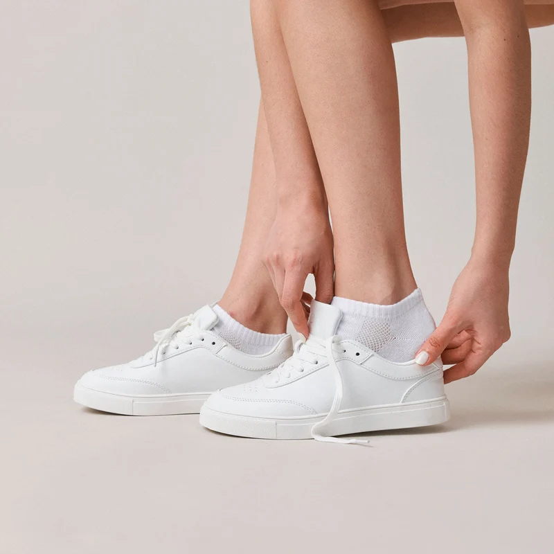 Sneaker Socken | Weiß