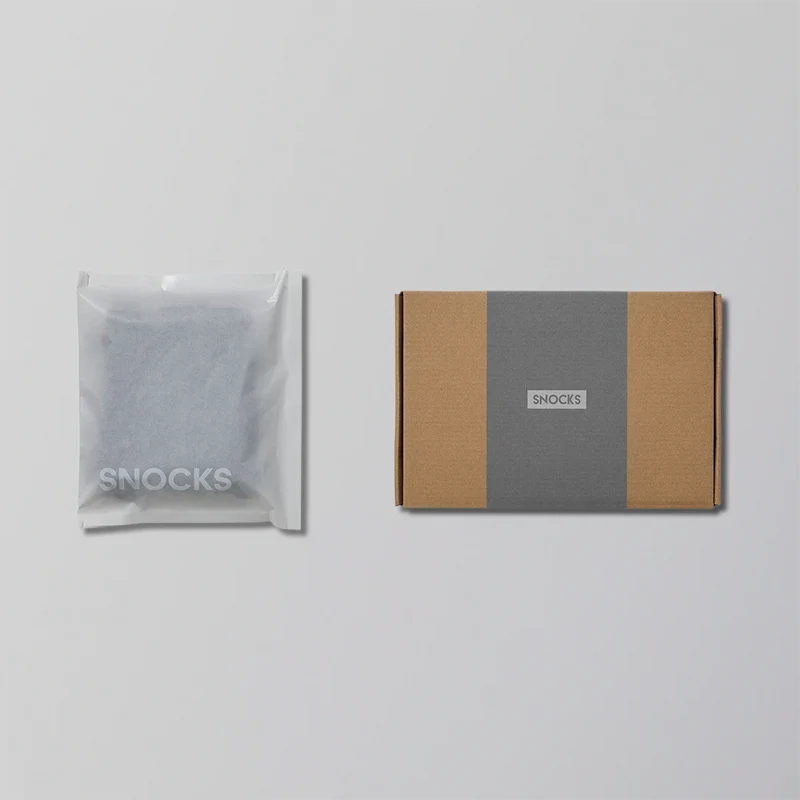 Hohe Sportsocken mit Streifen | Weiß