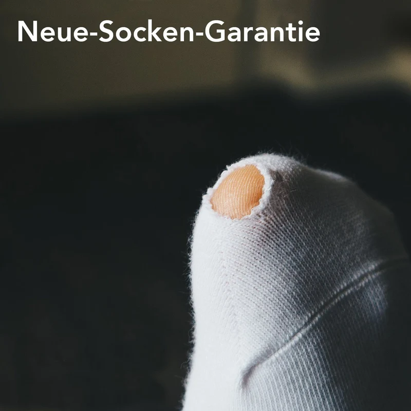 Mittelhohe Laufsocken | Weiß
