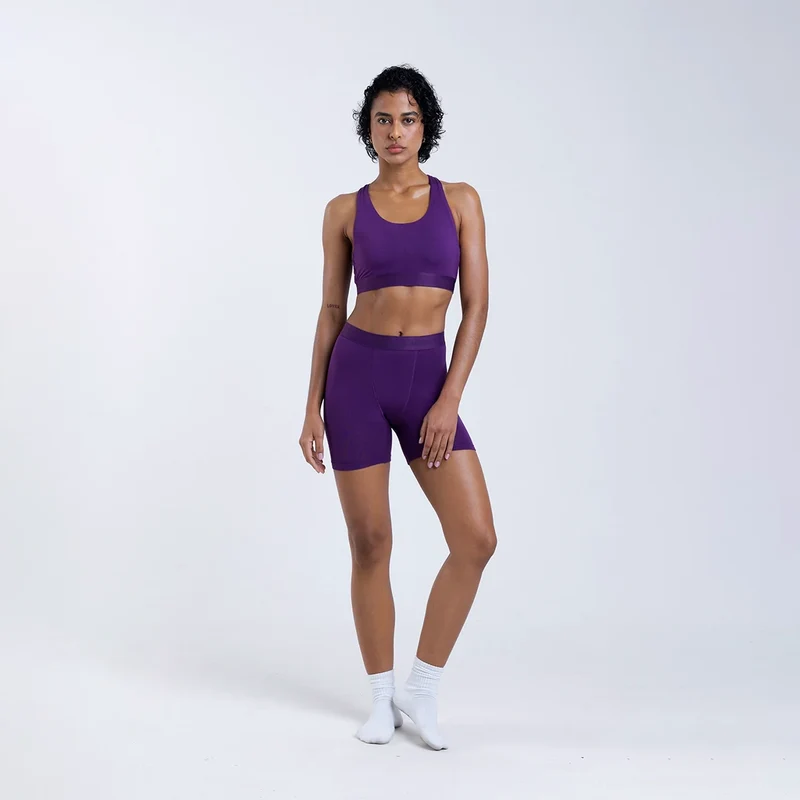 Baller High Waisted Wineberry