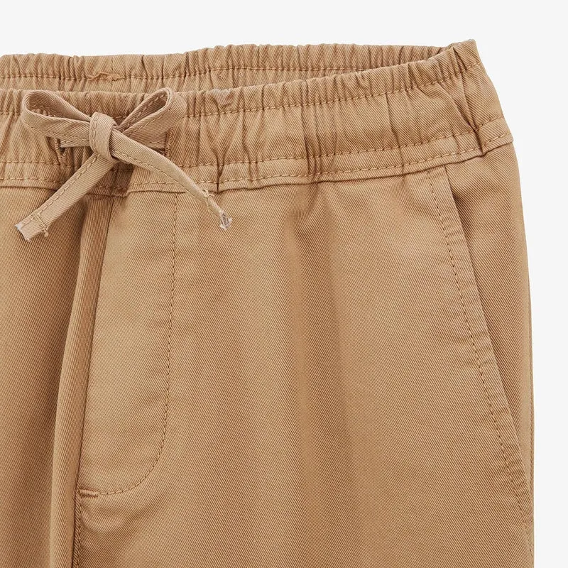 Chino 734 garçon avec taille élastiquée beige coupe droite confort