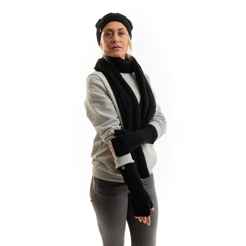 Mitaines femme en laine mérinos