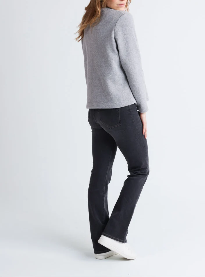 Veste polaire femme gris