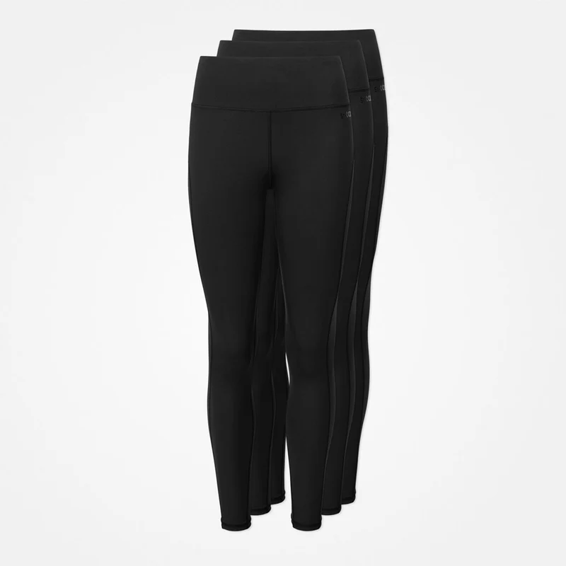 High Waist Leggings | Schwarz