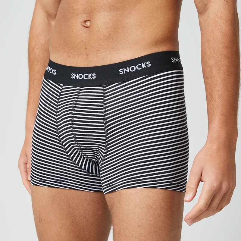 Boxershorts mit Streifen | Schwarze Streifen