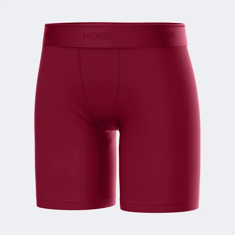 Biker High Waisted Rhubarb