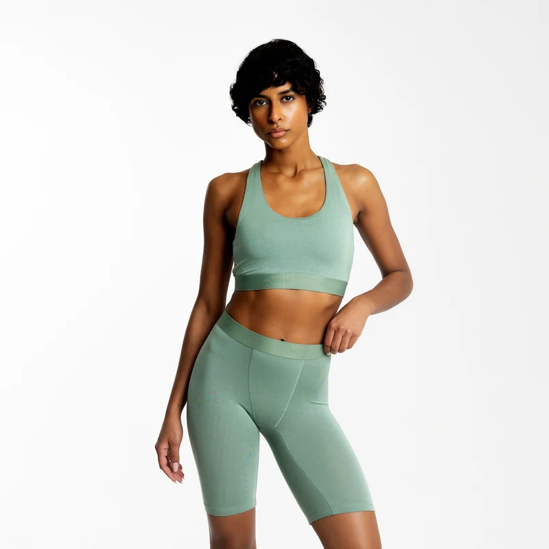 Biker High Waisted Wild Sage