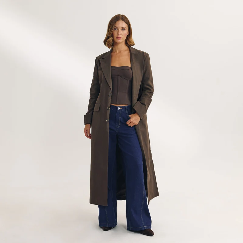 Blazer Oversize - Marron Foncé