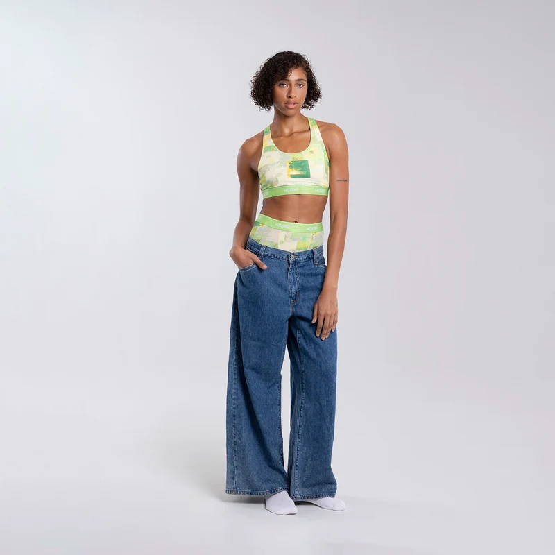 Baller High Waisted Sunburst Sorbet