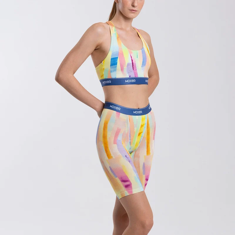 Biker High Waisted Surf Pop