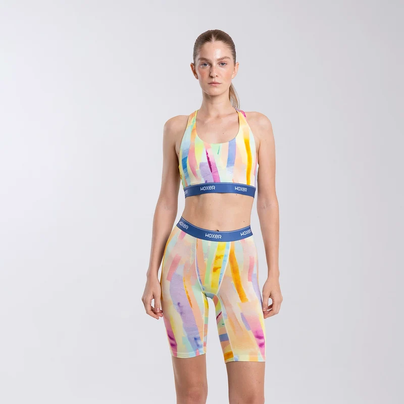 Biker High Waisted Surf Pop