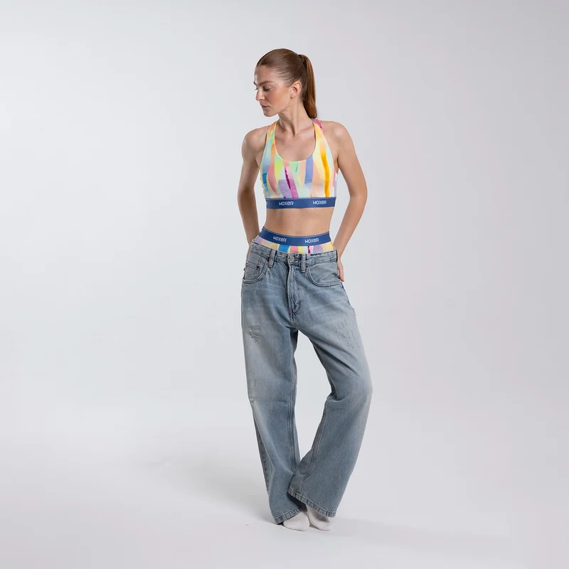Biker High Waisted Surf Pop