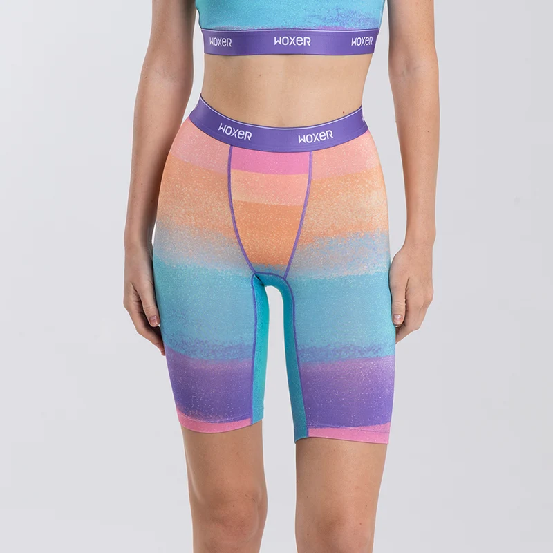 Biker High Waisted Solar Crush