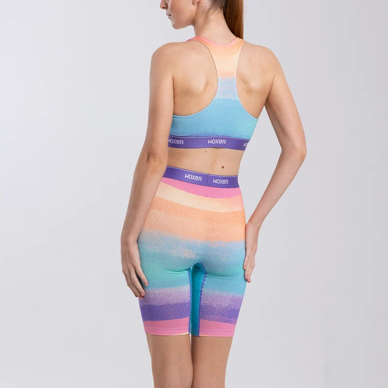 Biker High Waisted Solar Crush