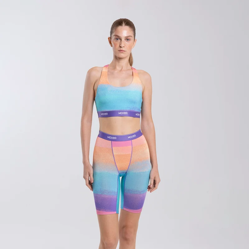 Biker High Waisted Solar Crush