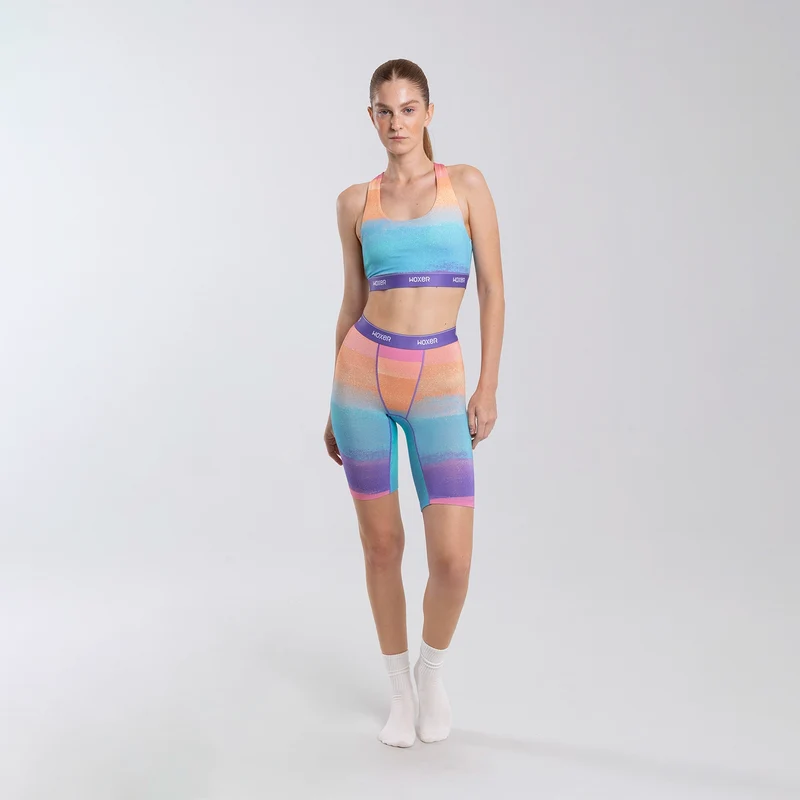 Biker High Waisted Solar Crush