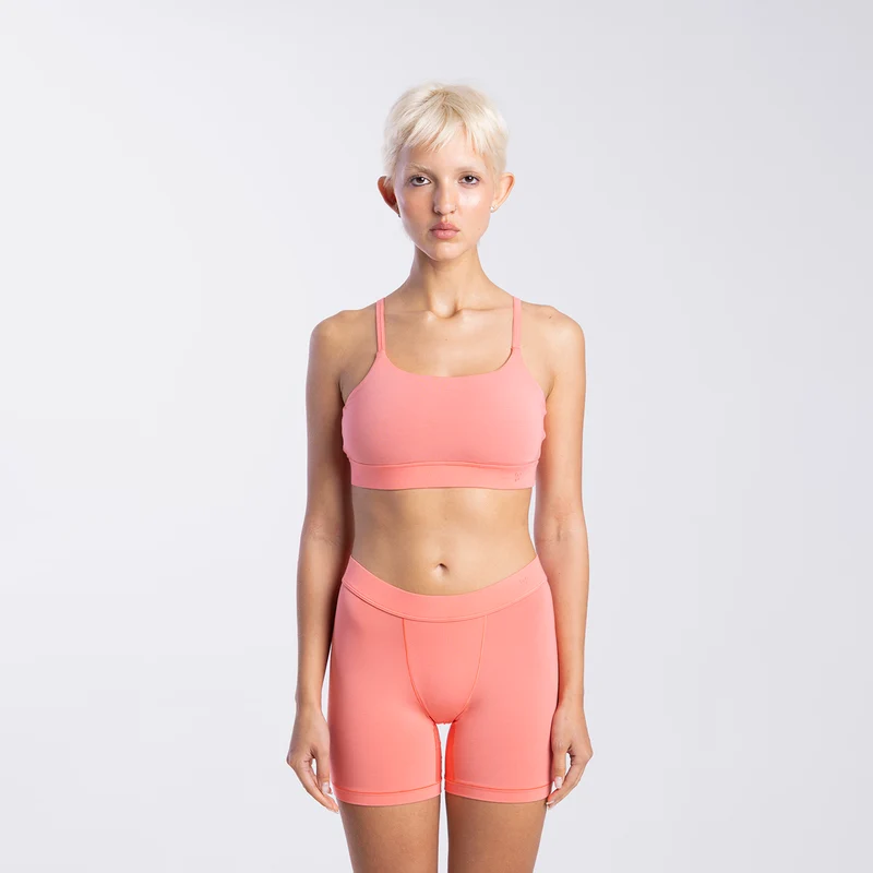 Luxe Bralette Peach