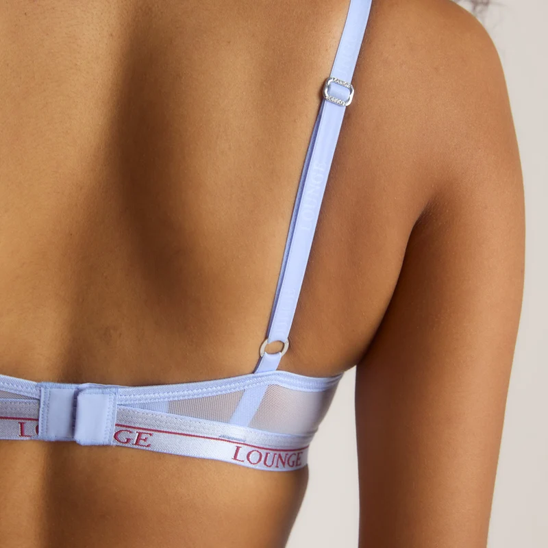 Soutien-Gorge Blossom Bicolore - Bleu Barbeau