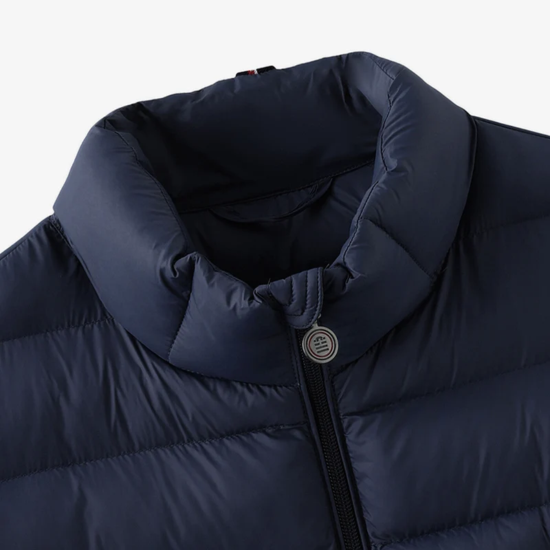 Doudoune homme Piumino sans manches bleu marine