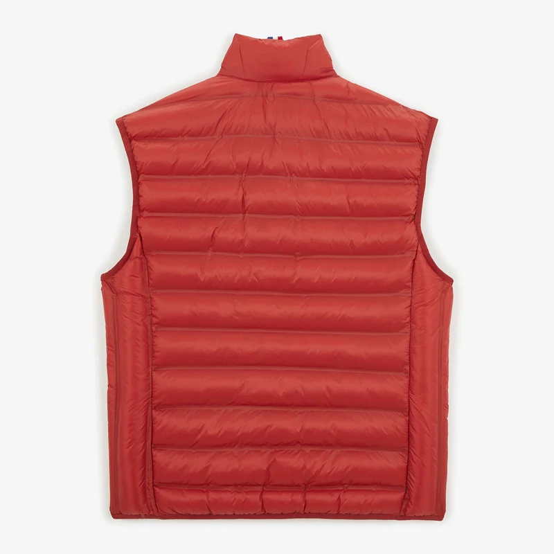 Doudoune Piumino ultralight sans manches orange abricot