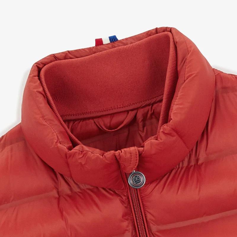 Doudoune Piumino ultralight sans manches orange abricot