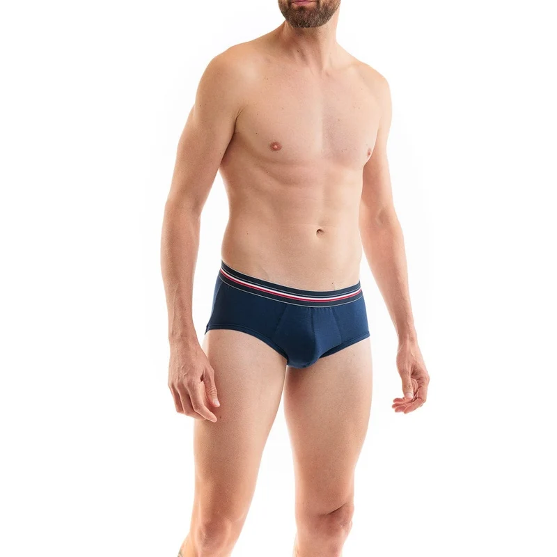 Slip Homme bleu marine