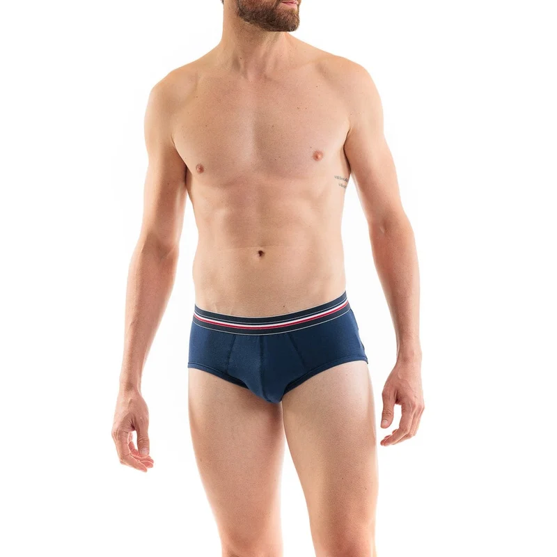 Slip Homme bleu marine