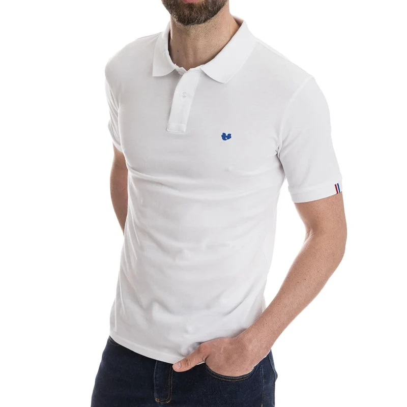 Polo Blanc Made In France