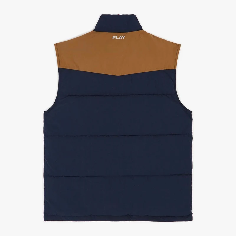 Doudoune SBPLAY sans manches Mont Capucin bleu marine