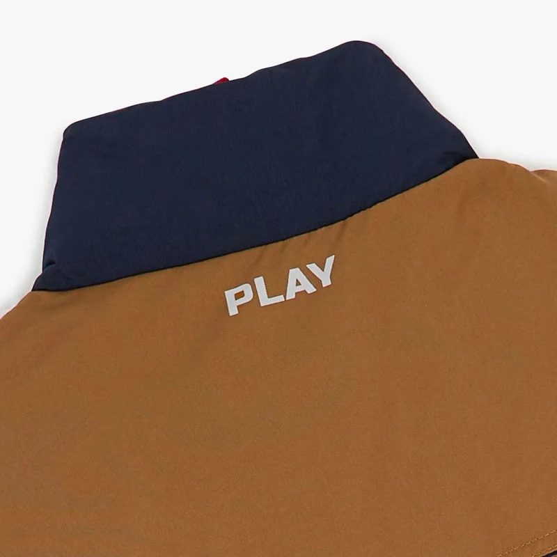 Doudoune SBPLAY sans manches Mont Capucin bleu marine