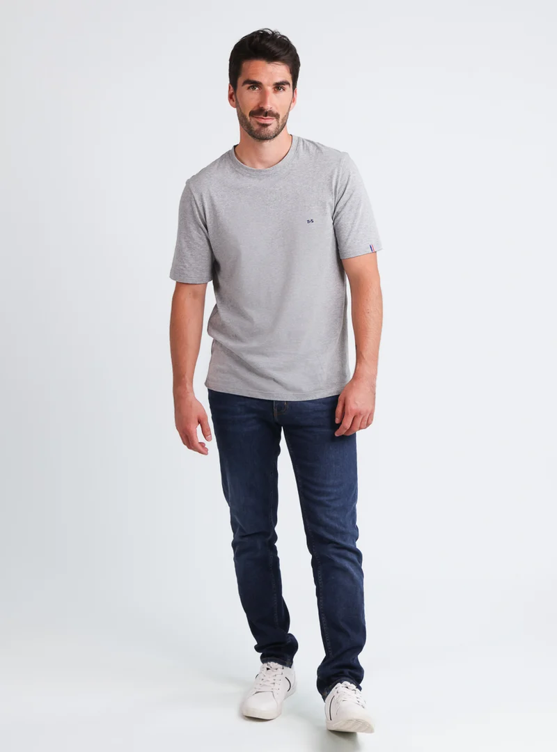 Jean homme en coton Bleu Brut