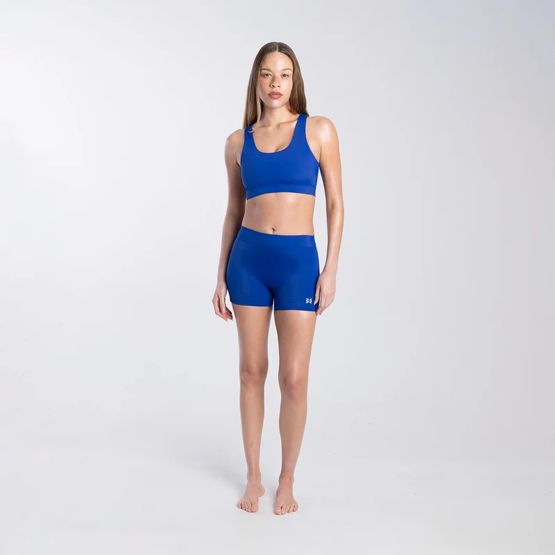 Star High Waisted Swim Mazarine Blue