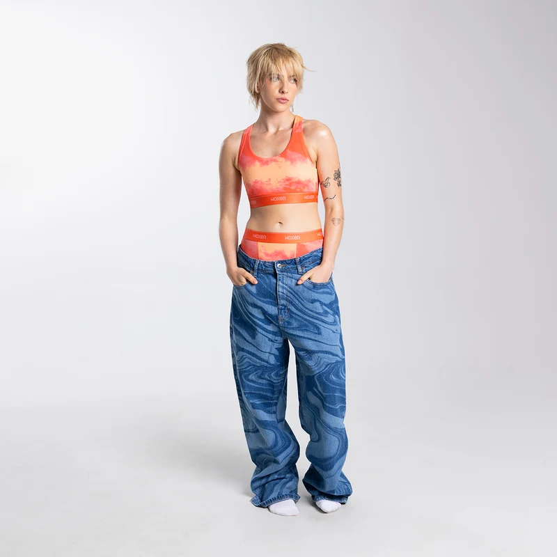 Baller High Waisted Peach