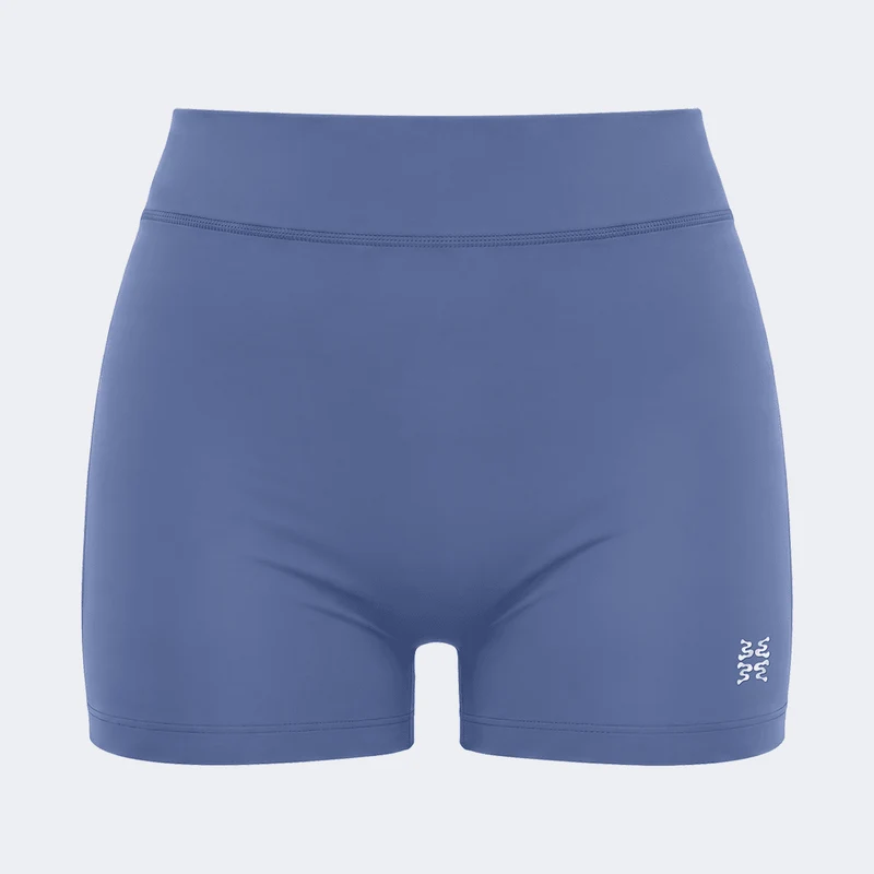 Star High Waisted Swim Steel blue