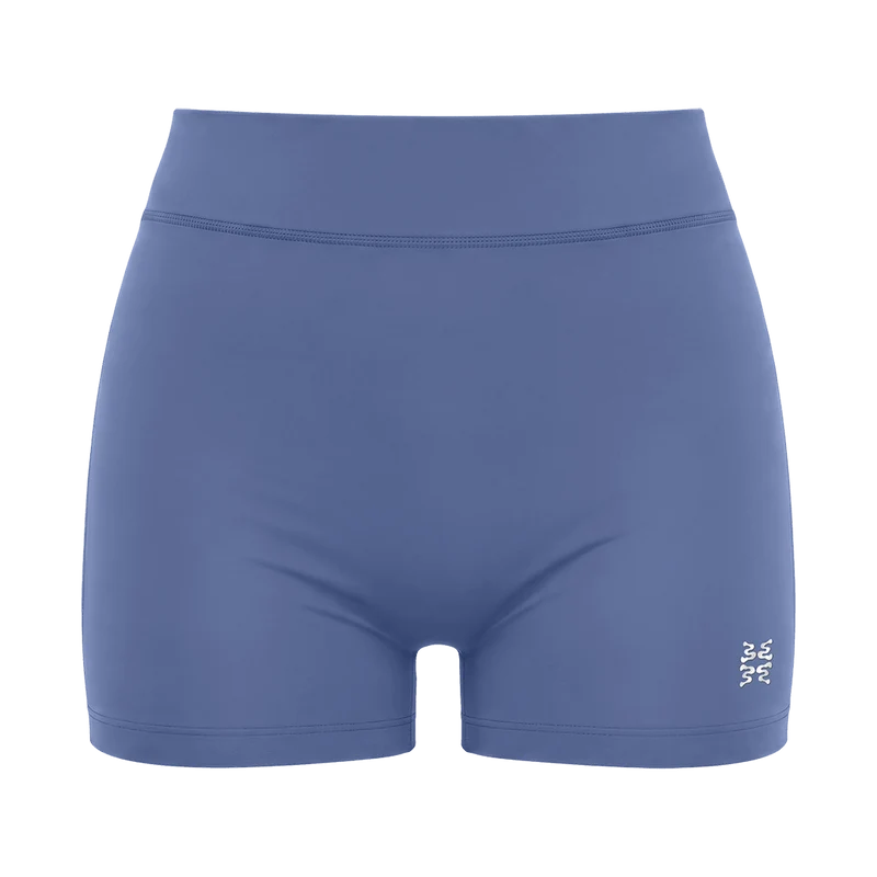 Star High Waisted Swim Steel blue