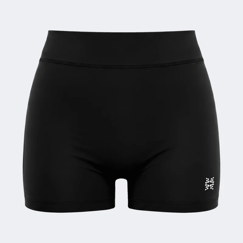 Star High Waisted Swim Jet Black