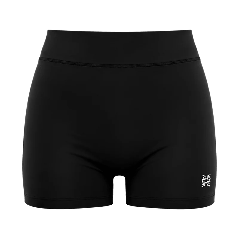Star High Waisted Swim Jet Black