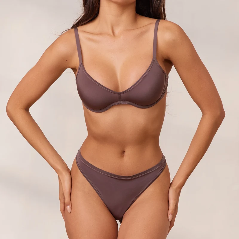 Barely There Plunge Soutien-Gorge - Myrtille