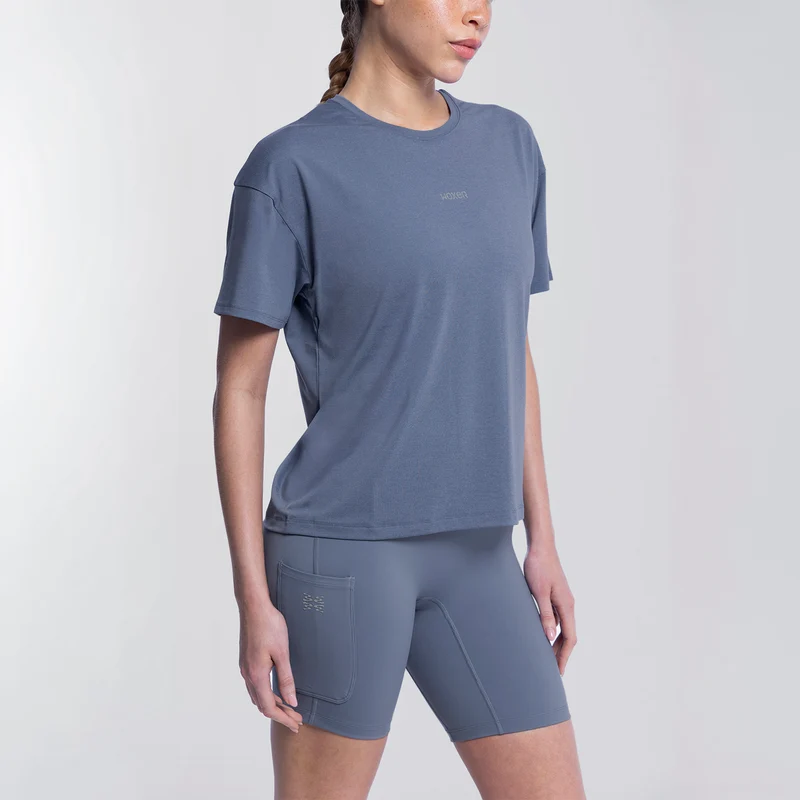 Win Tee Steel Blue