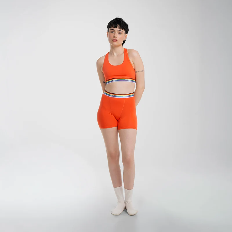 Baller High Waisted Coral Pride