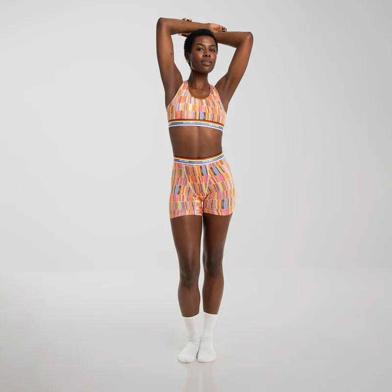 Baller High Waisted Painted Paths