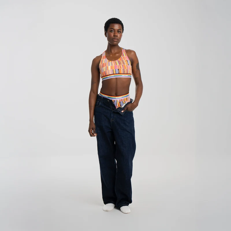 Baller High Waisted Painted Paths